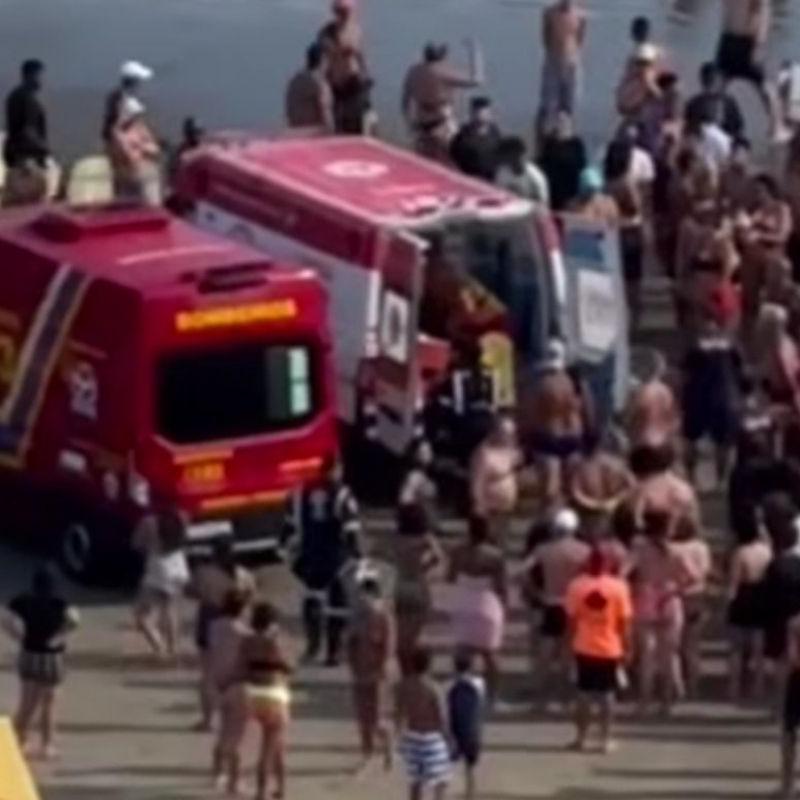 Profissionais do GBMar atenderam a ocorrência.