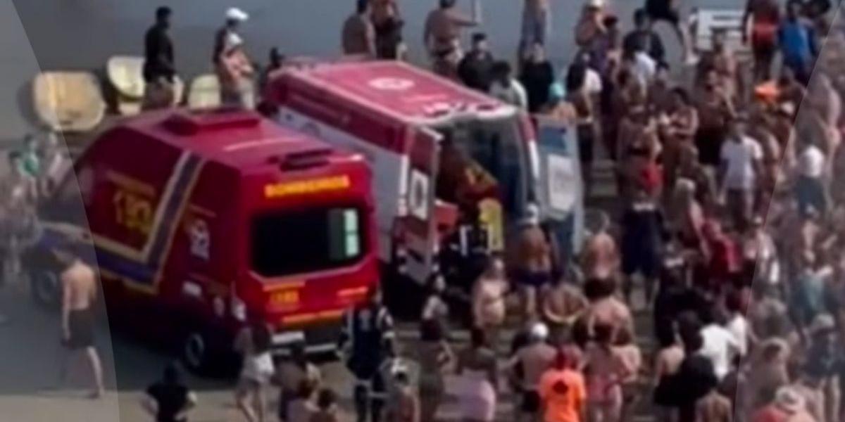 Profissionais do GBMar atenderam a ocorrência.