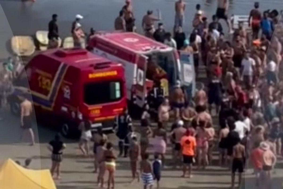 Profissionais do GBMar atenderam a ocorrência.