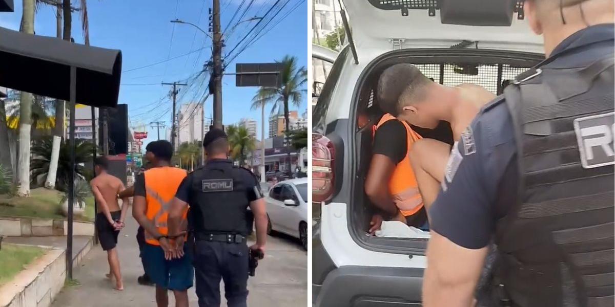 Dupla foi presa e levada à Delegacia Sede de Guarujá