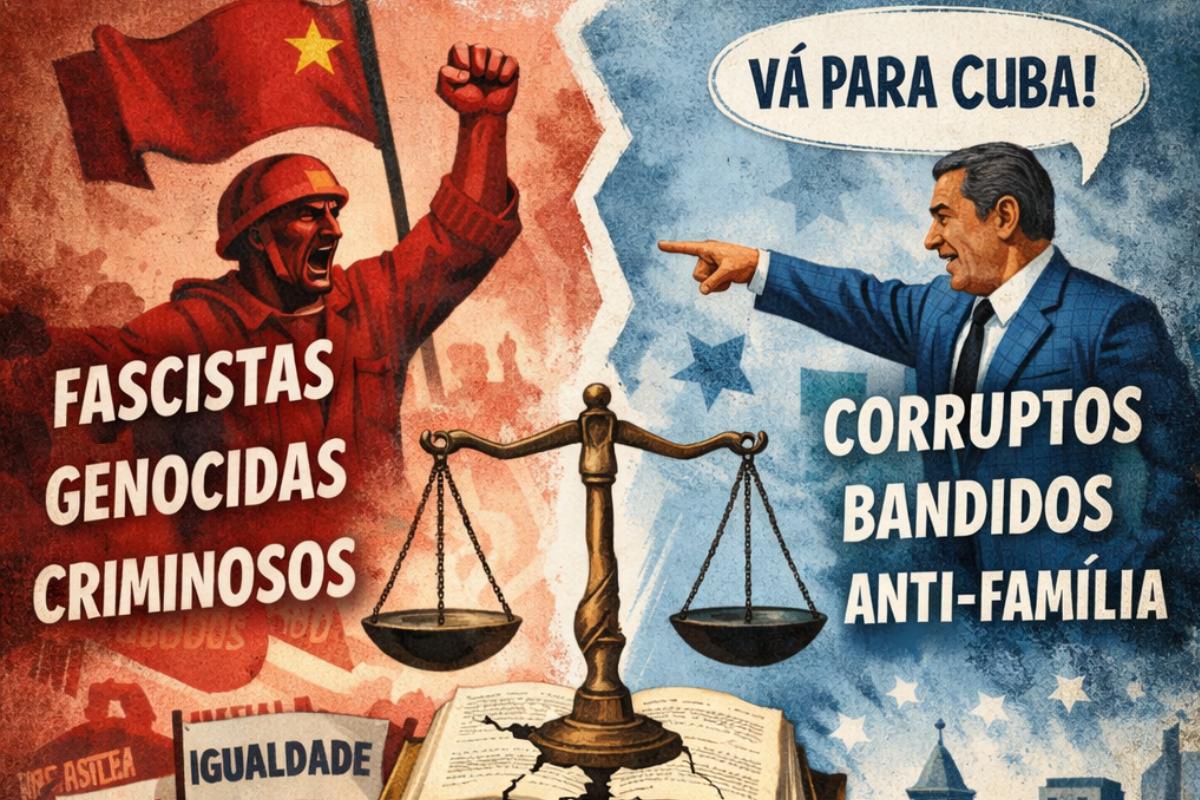 A esquerda sob fogo cruzado