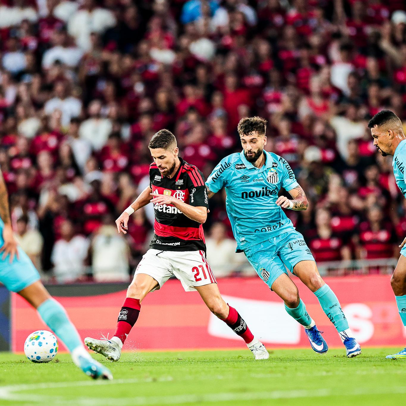 De virada, Flamengo acabou derrotando o Peixe no Maracanã