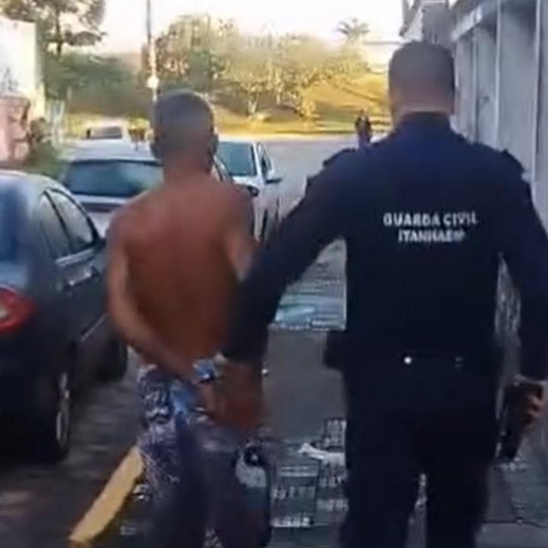 Agressor foi encaminhado à Delegacia Seccional de Itanhaém