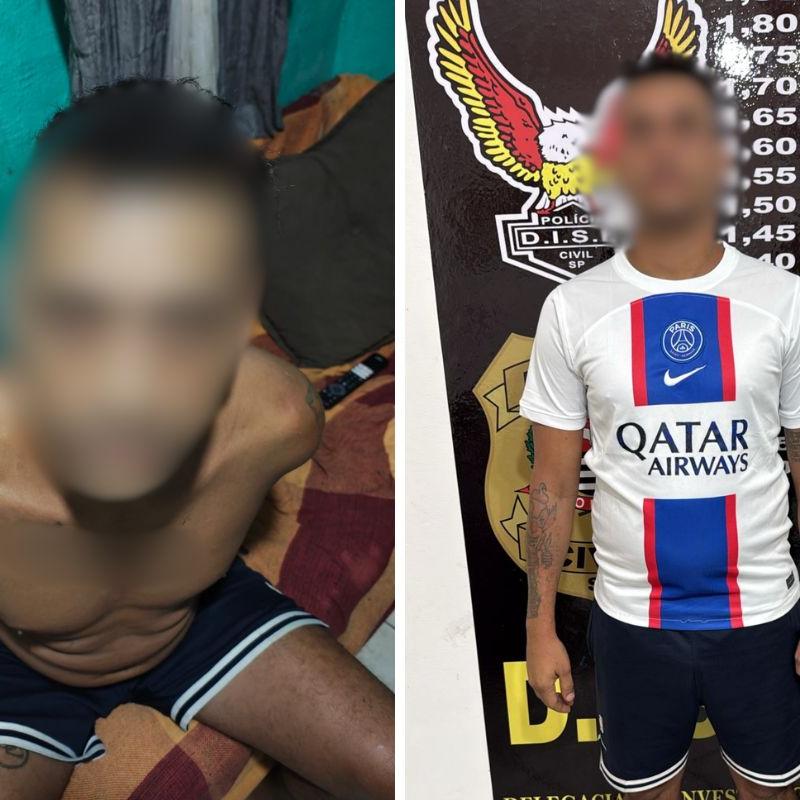 Integrante do PCC foi preso pela Dise de Itanhaém, que conseguiu localizá-lo após a prisão da líder "Pandora"