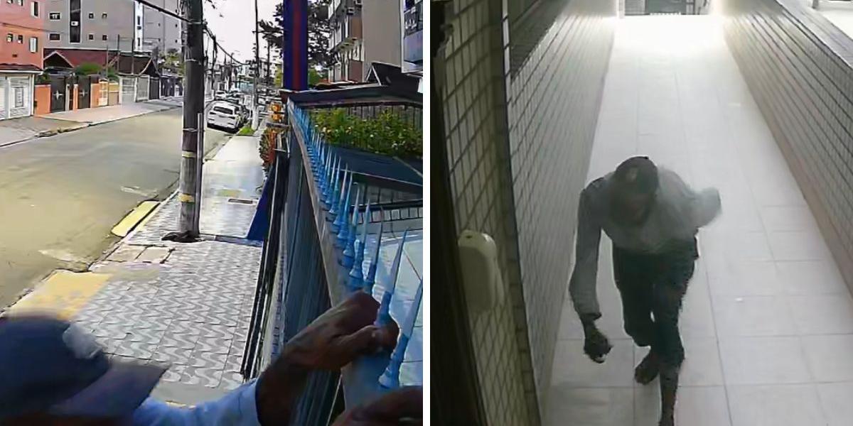 Ladrão invadiu condomínio, entrou em apartamento e furtou celular de adolescente na Vila Tupi, em Praia Grande