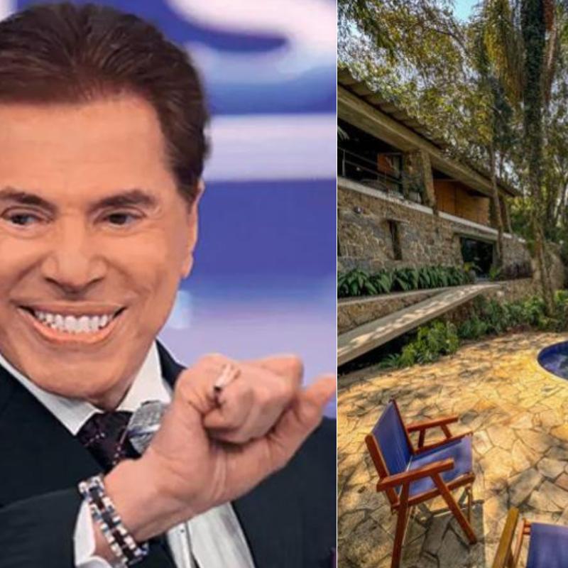 Mansão que pertenceu a Silvio Santos em Mairiporã foi idealizada pelo próprio apresentador e fica a duas horas do litoral de São Paulo