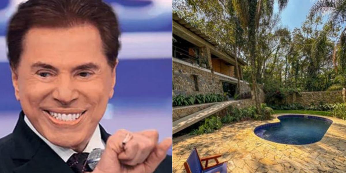 Mansão que pertenceu a Silvio Santos em Mairiporã foi idealizada pelo próprio apresentador e fica a duas horas do litoral de São Paulo