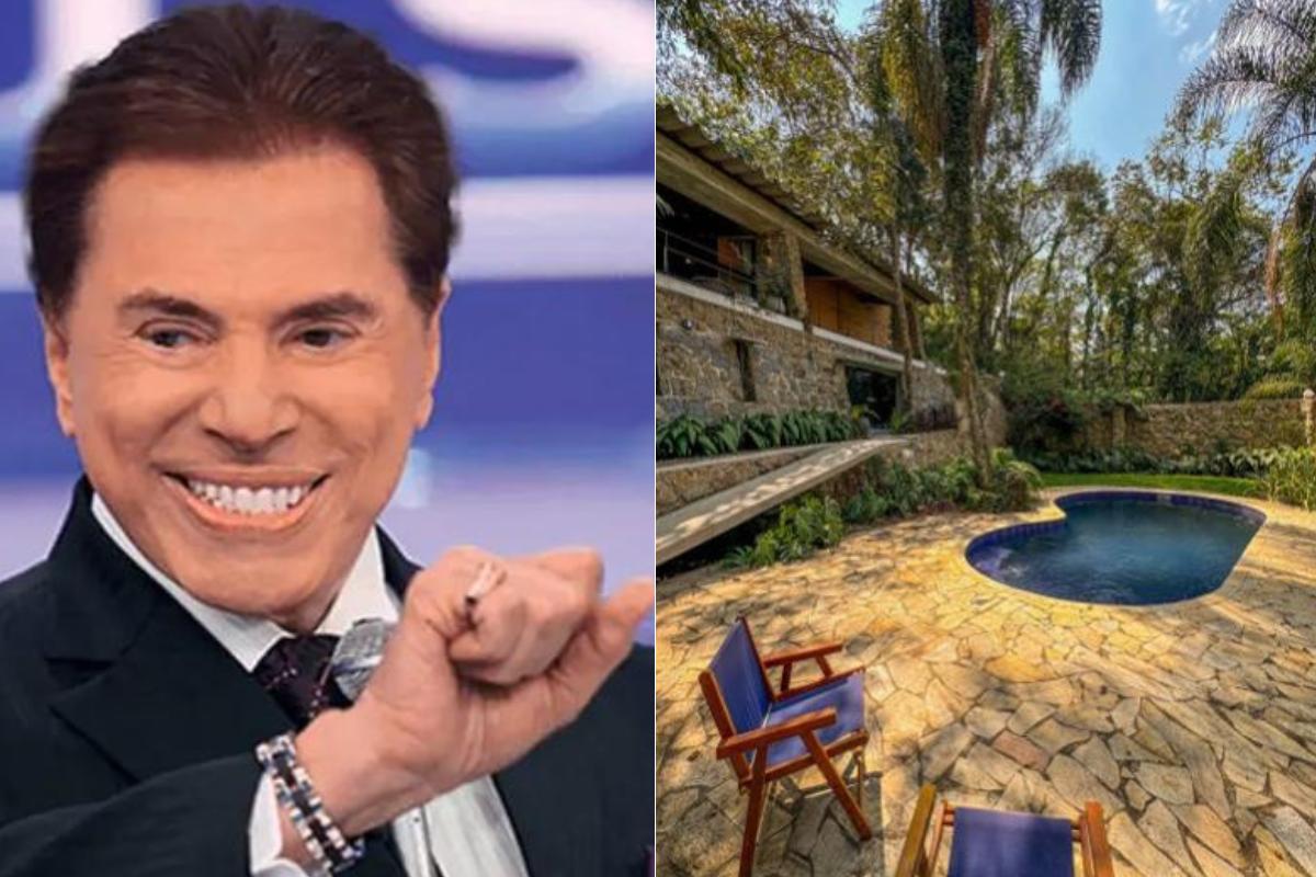 Mansão que pertenceu a Silvio Santos em Mairiporã foi idealizada pelo próprio apresentador e fica a duas horas do litoral de São Paulo