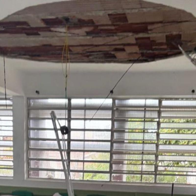 Incidente foi na Escola Estadual Júlio Secco de Carvalho, em Praia Grande