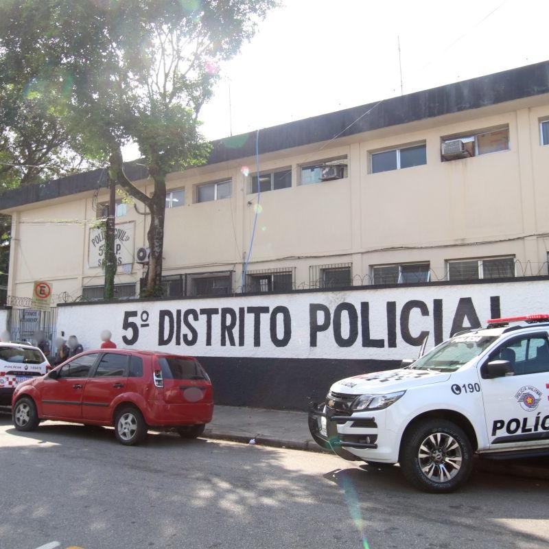 Caso foi registrado como morte suspeita no 5° DP de Santos