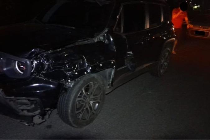 Motorista do carro permaneceu no local e acionou o Samu, que constatou a morte da vítima