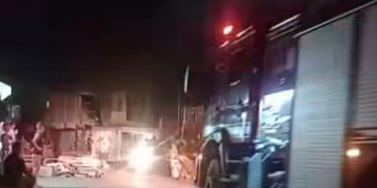 Corpo de Bombeiros realizou vistoria no local