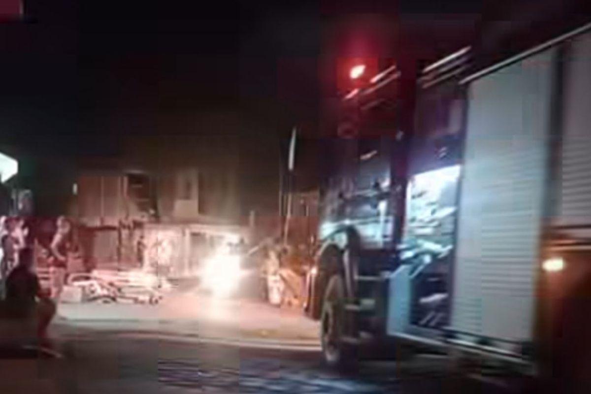 Corpo de Bombeiros realizou vistoria no local