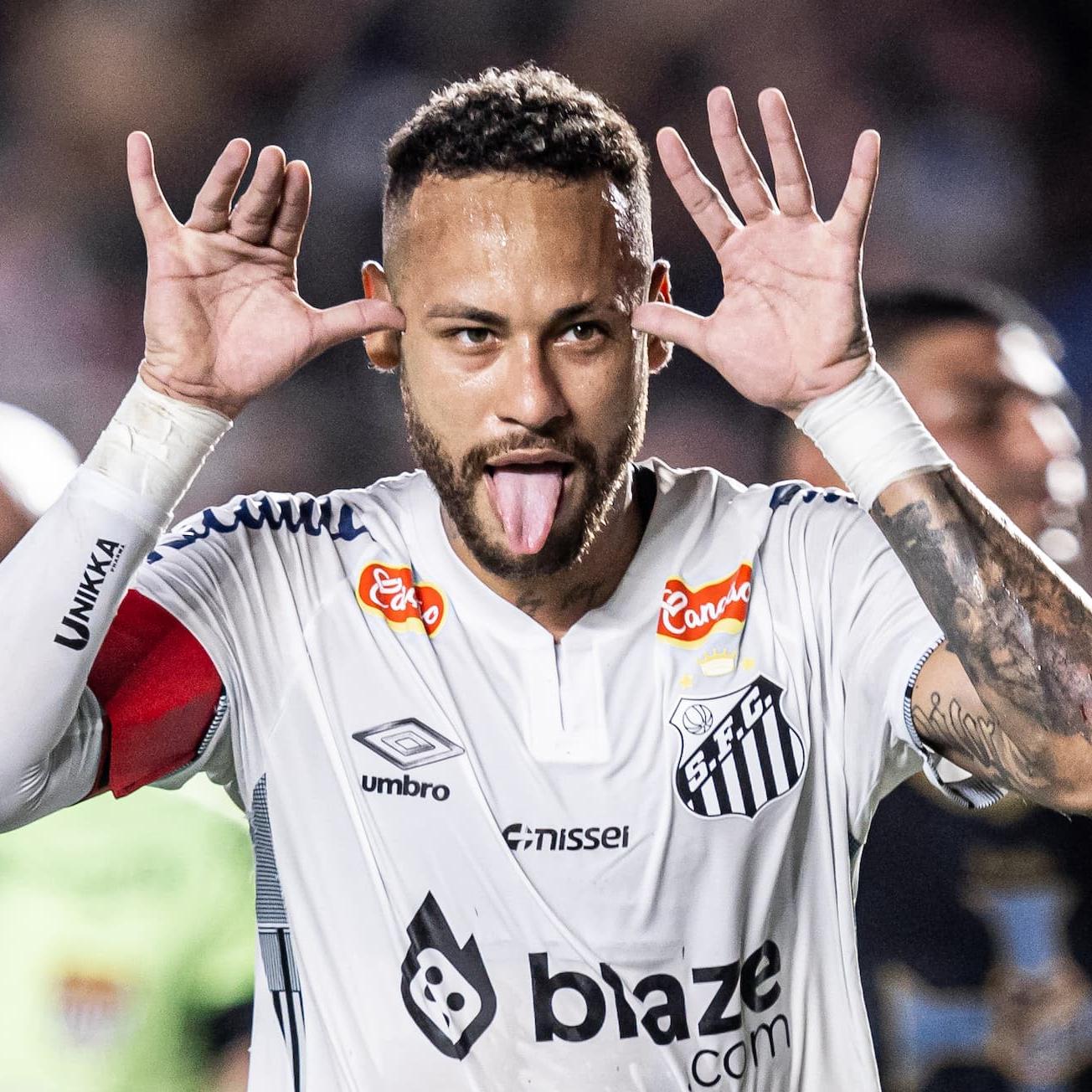 Desde que retornou à Vila, Neymar só disputou metade dos jogos que o Santos fez no período
