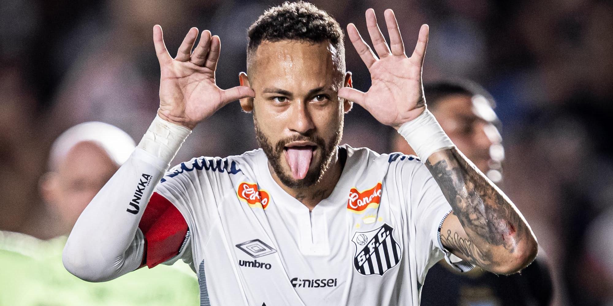 Desde que retornou à Vila, Neymar só disputou metade dos jogos que o Santos fez no período