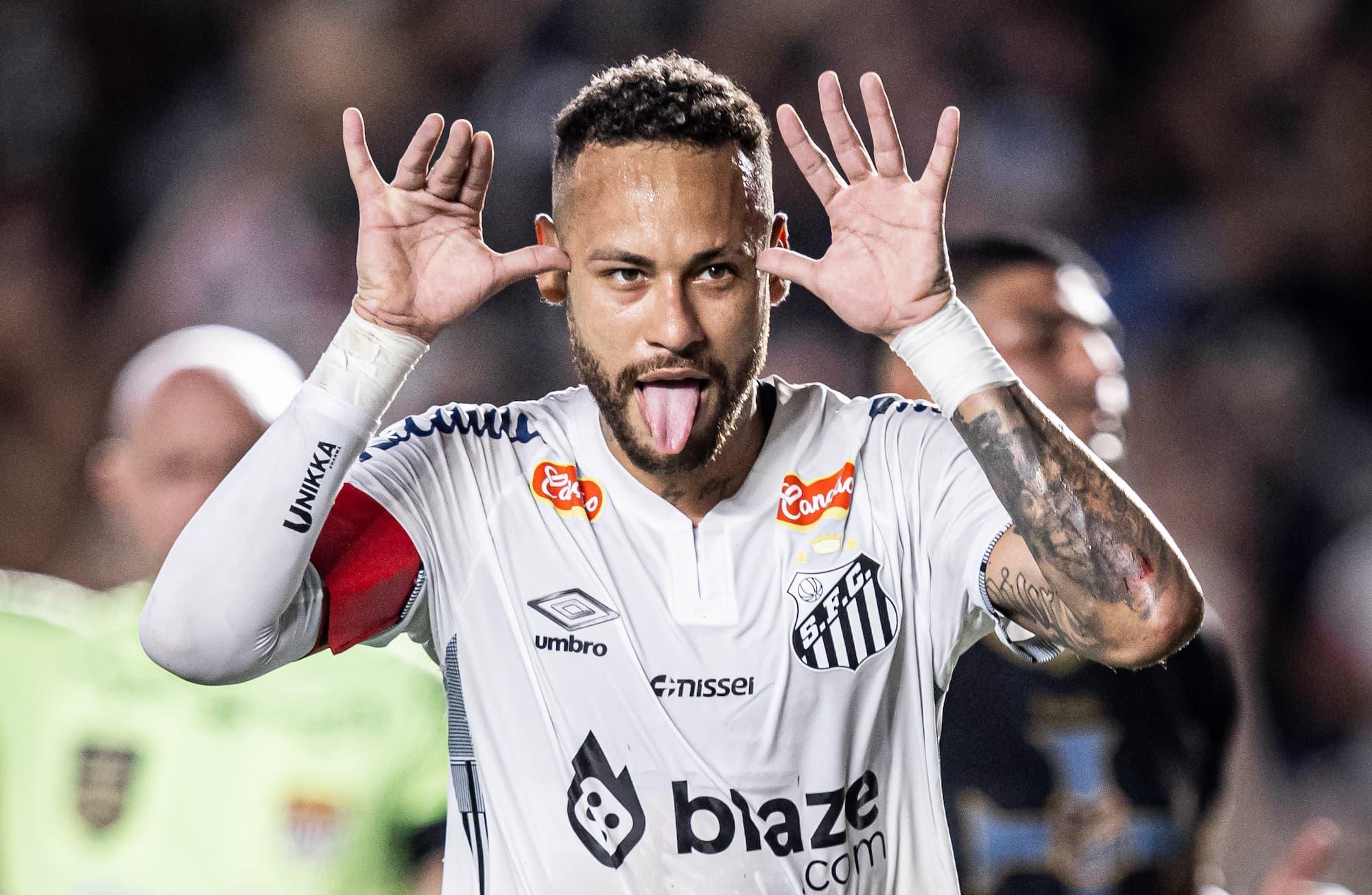 Desde que retornou à Vila, Neymar só disputou metade dos jogos que o Santos fez no período