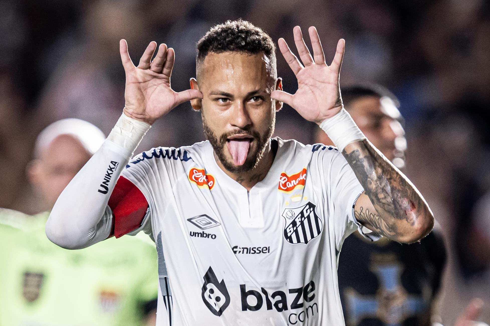 Desde que retornou à Vila, Neymar só disputou metade dos jogos que o Santos fez no período