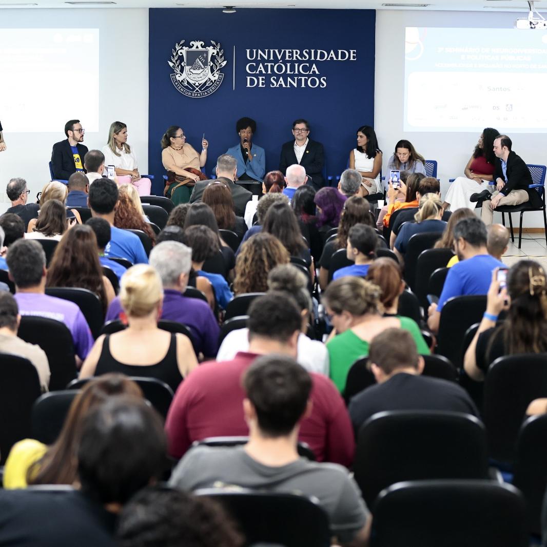 3° Seminário de Neurodiversidade e Políticas Públicas reuniu nesta sexta-feira, em Santos, especialistas e autoridades ligadas ao setor de inclusão