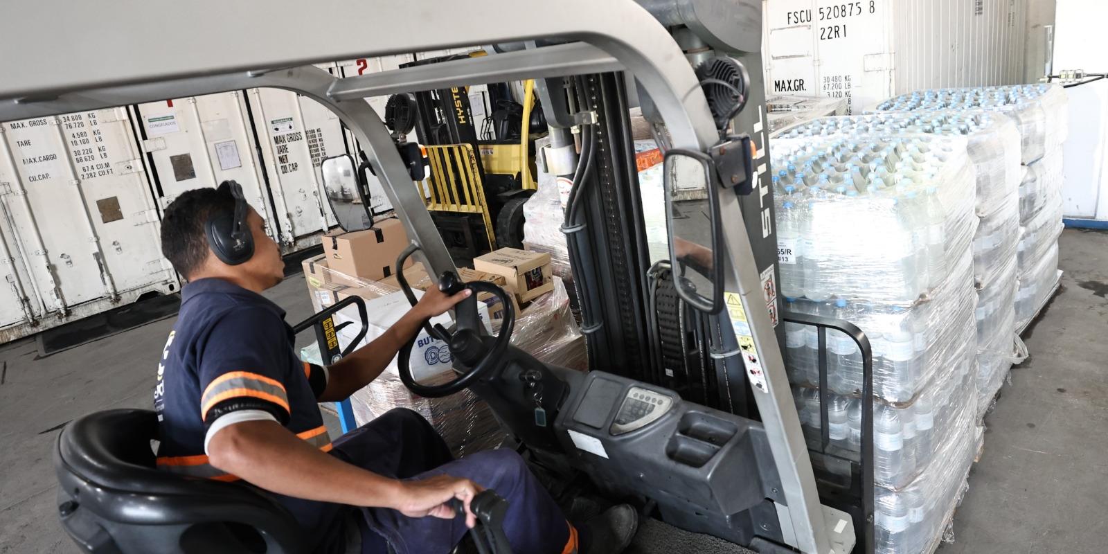 Among the courses is the Small Forklift Operator course