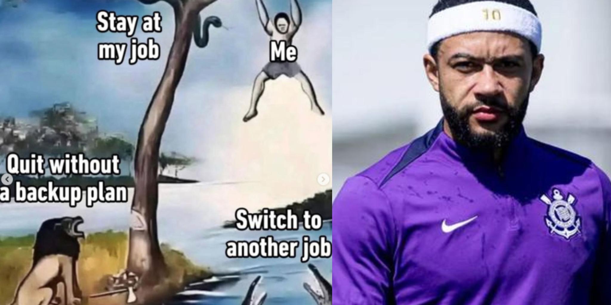 Memphis Depay publica mensagem enigmática e levanta dúvidas sobre seu futuro no Corinthians