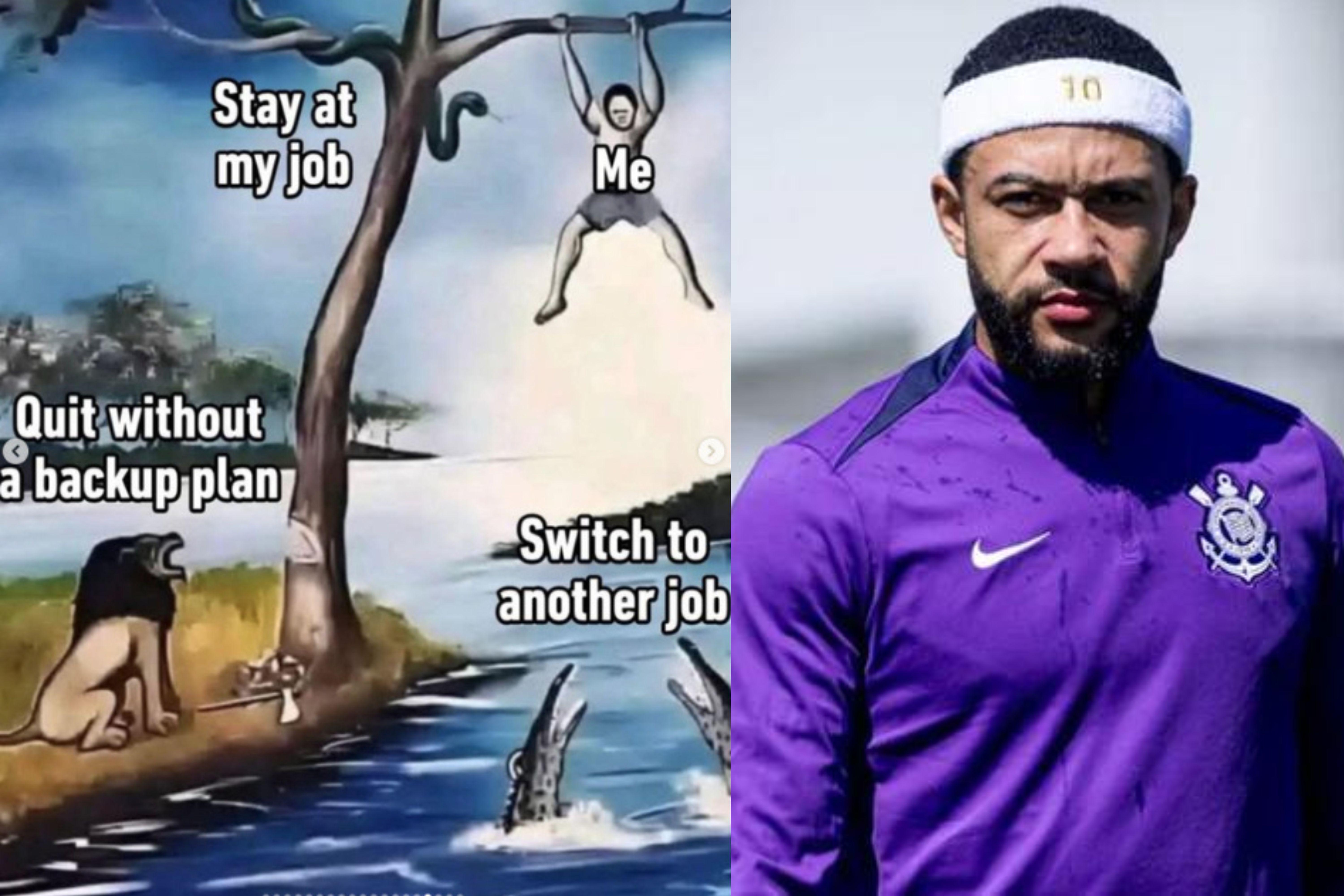 Memphis Depay publica mensagem enigmática e levanta dúvidas sobre seu futuro no Corinthians