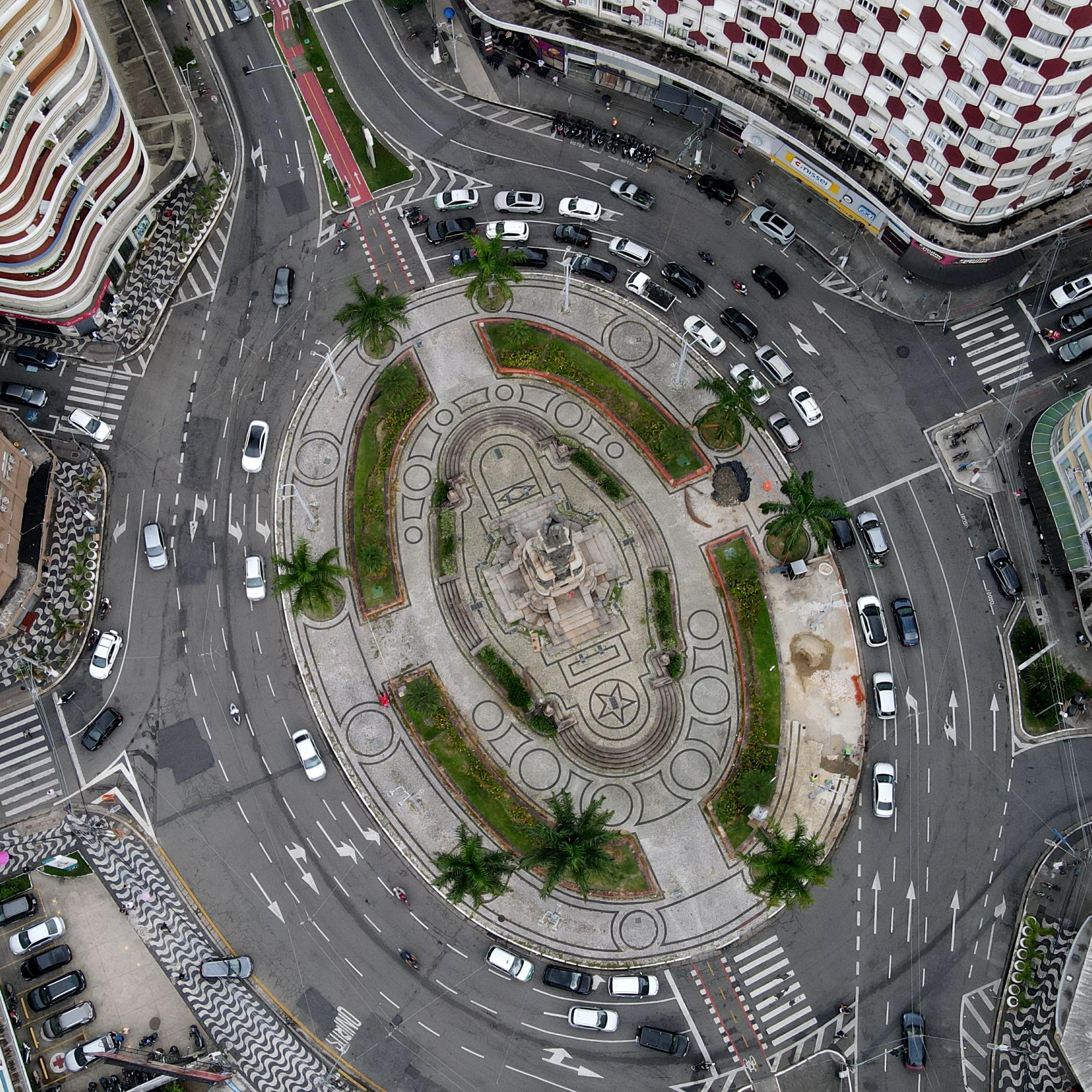 Local é considerado um dos principais cartões-postais de Santos