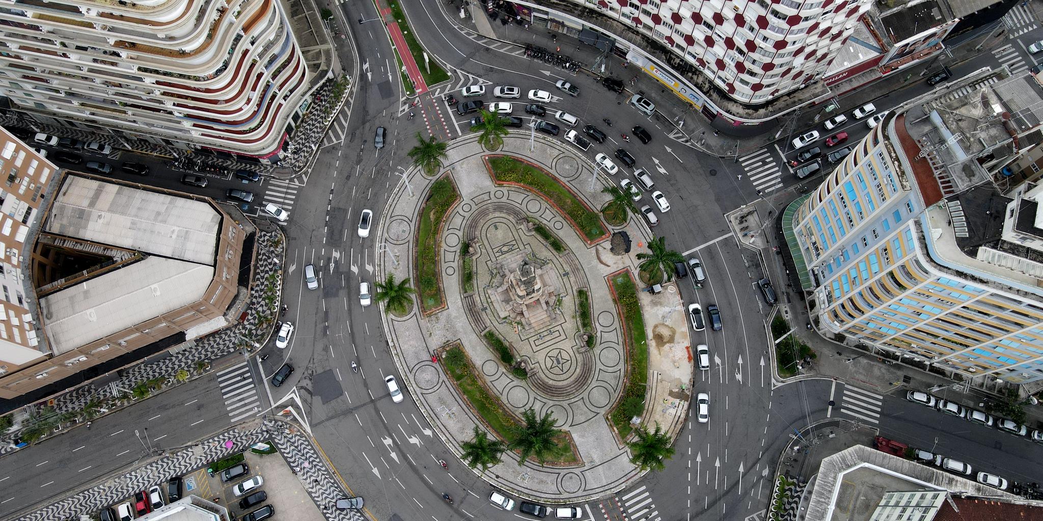 Local é considerado um dos principais cartões-postais de Santos