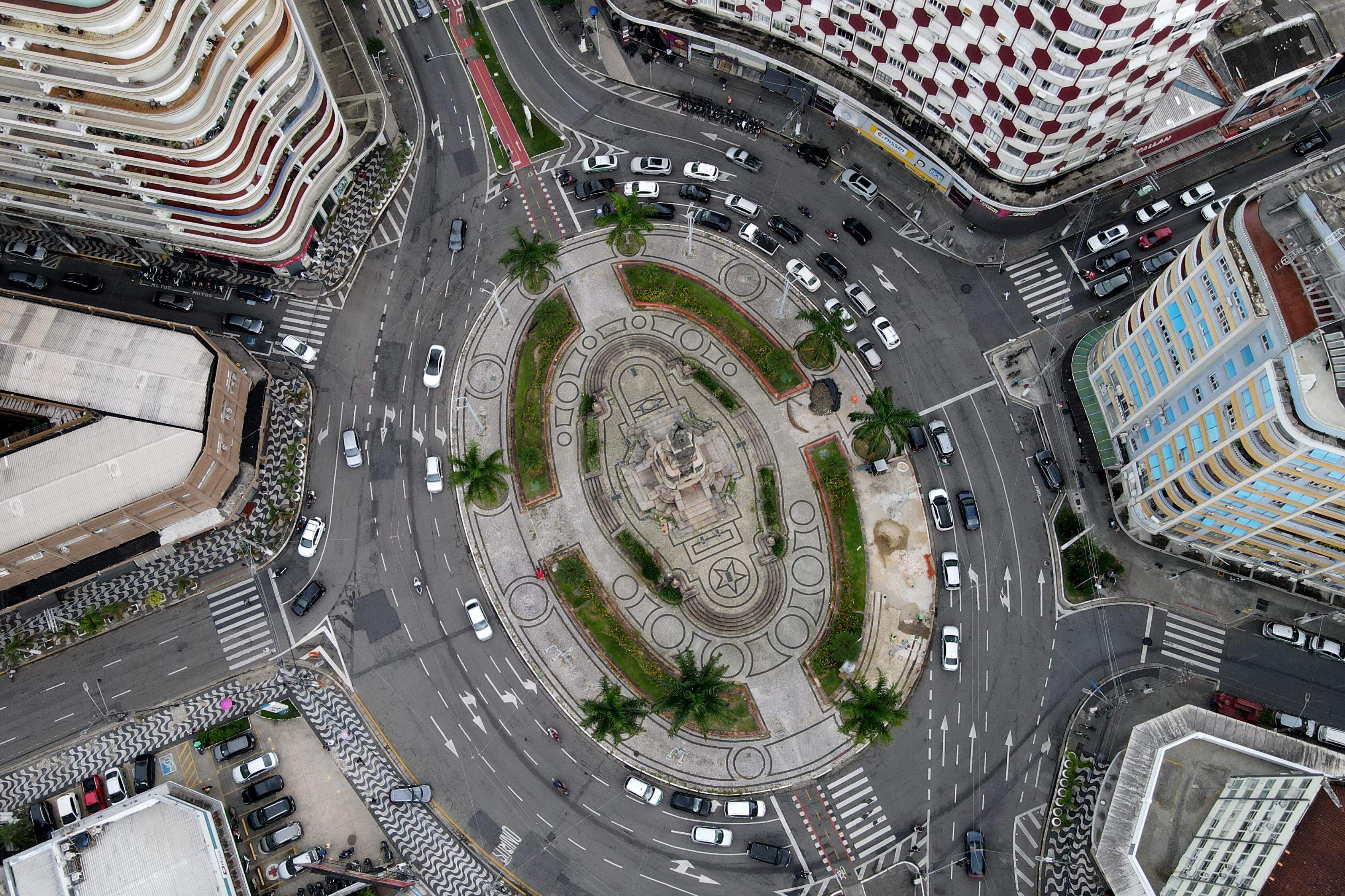 Local é considerado um dos principais cartões-postais de Santos