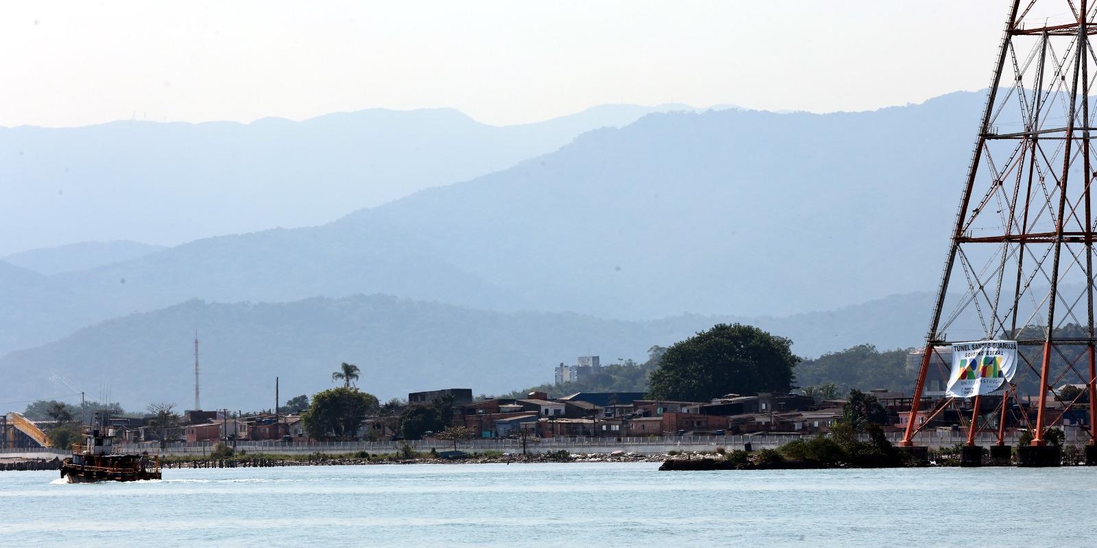 Construção do primeiro túnel imerso na América Latina tem custo de R$ 6,8 bilhões. Desse total, R$ 5,2 bilhões são de recursos públicos