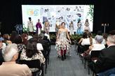 Desfile de moda sustentável da Esamc foi apresentado durante o 4o Prêmio ESG, cujos troféus foram feitos de material reciclável e sementes
