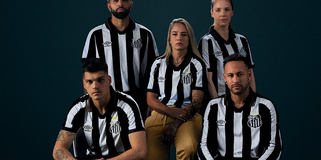 "As listras são um símbolo da história de quem nunca deixou de acreditar", postou o Santos no X