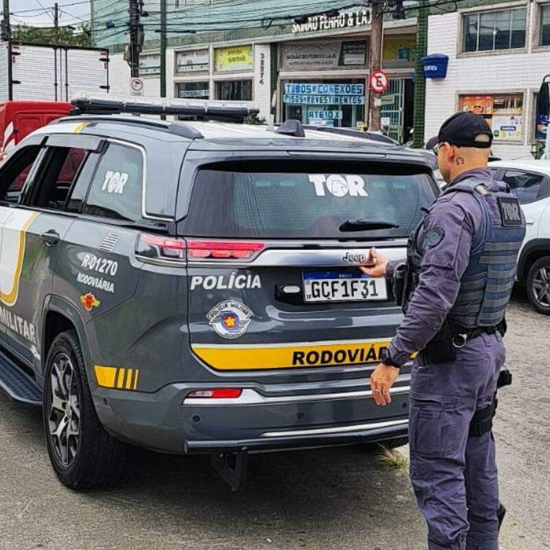 Foragido foi capturado e levado à Central de Polícia Judiciária de Praia Grande