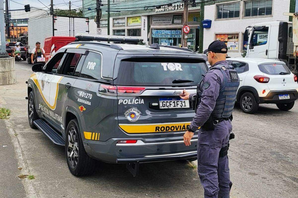 Foragido foi capturado e levado à Central de Polícia Judiciária de Praia Grande