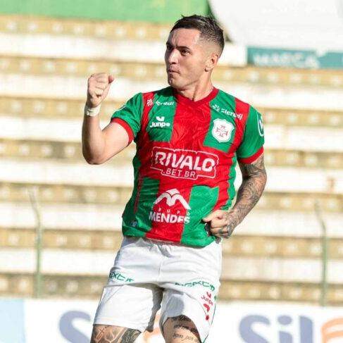 Lucas Xavier marcou o gol decisivo contra o Rio Preto no segundo tempo do confronto de ida, no Interiorr