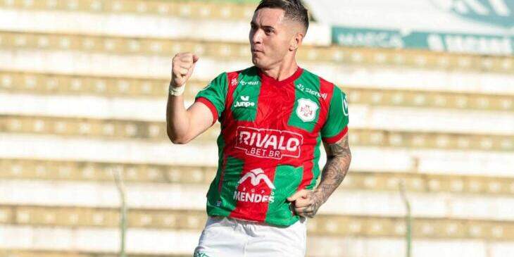 Lucas Xavier marcou o gol decisivo contra o Rio Preto no segundo tempo do confronto de ida, no Interiorr