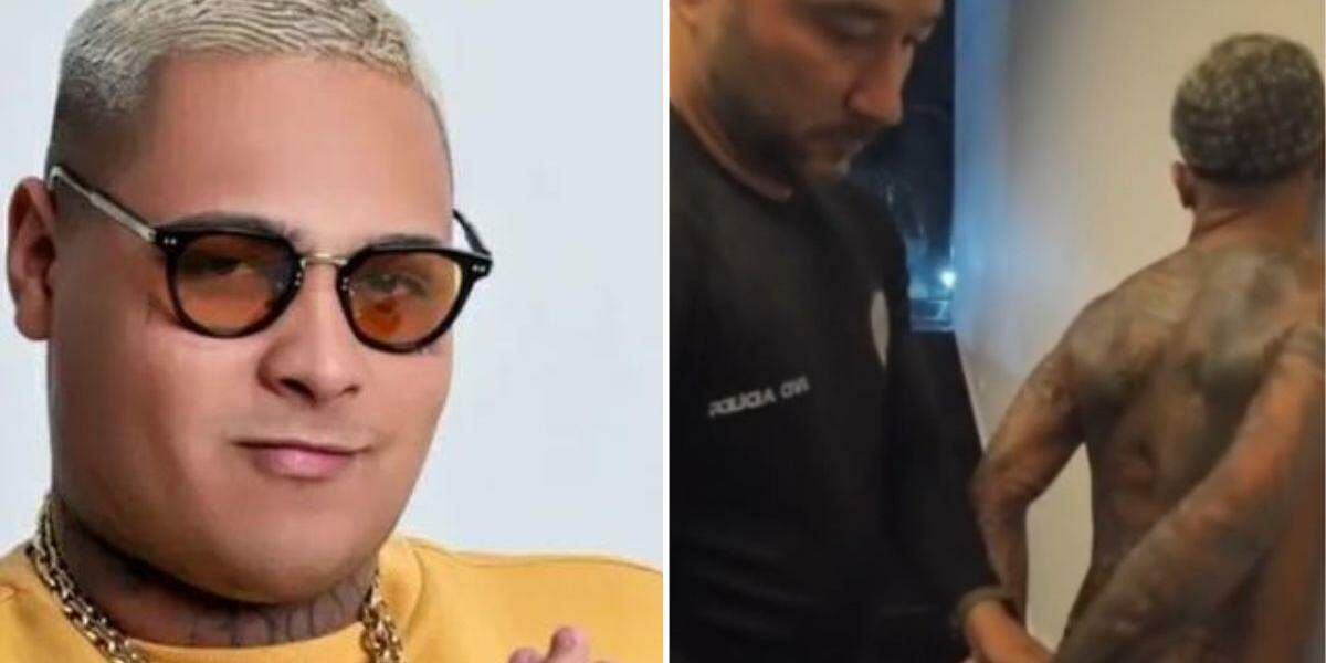 Operação prendeu os MCs Ryan (à esquerda), detido em Bertioga, e Poze do Rodo (à direita), preso em uma casa no bairro Recreio, no Rio de Janeiro