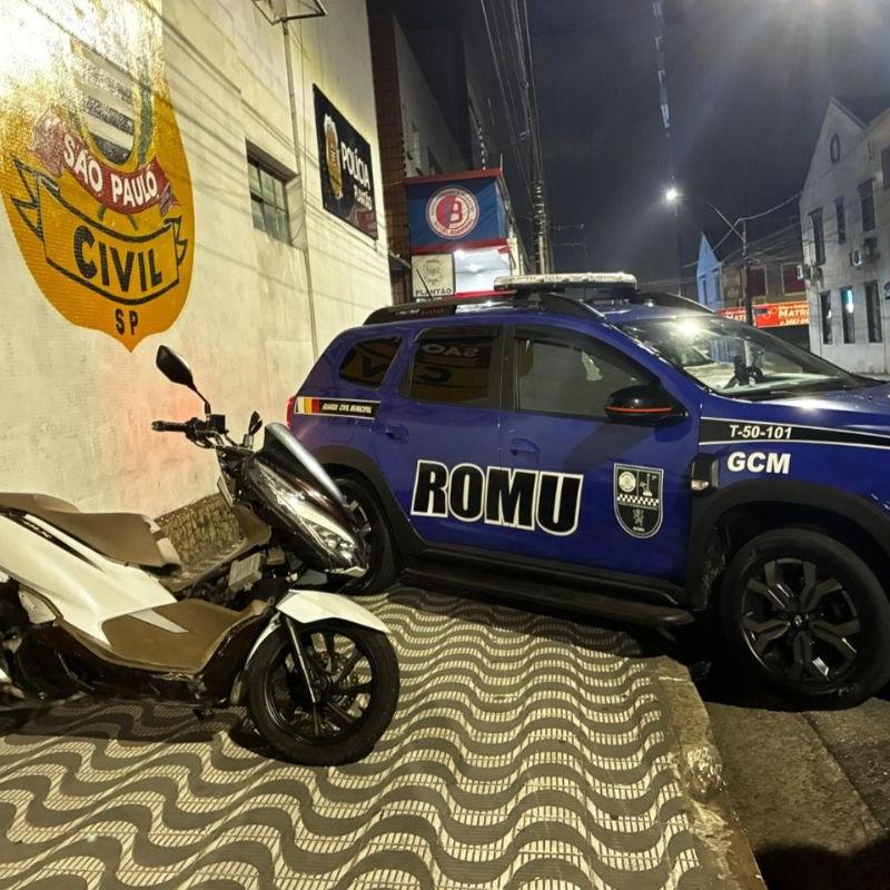 Homem tentou fugir, mas acabou preso pela Guarda Civil Municipal de São Vicente