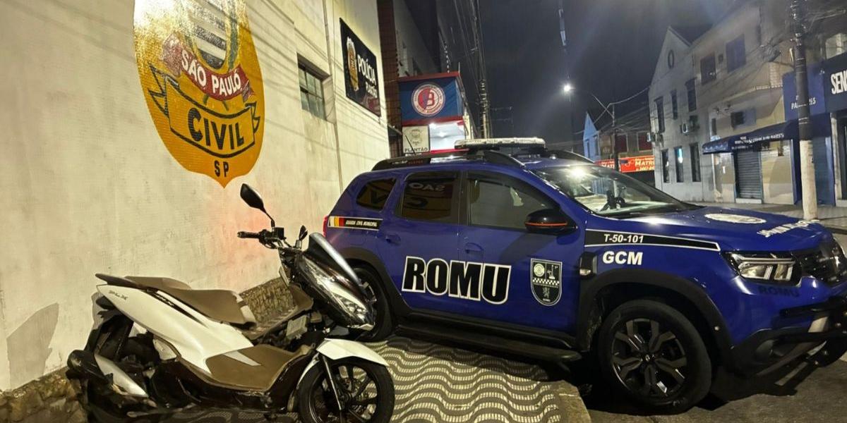 Homem tentou fugir, mas acabou preso pela Guarda Civil Municipal de São Vicente