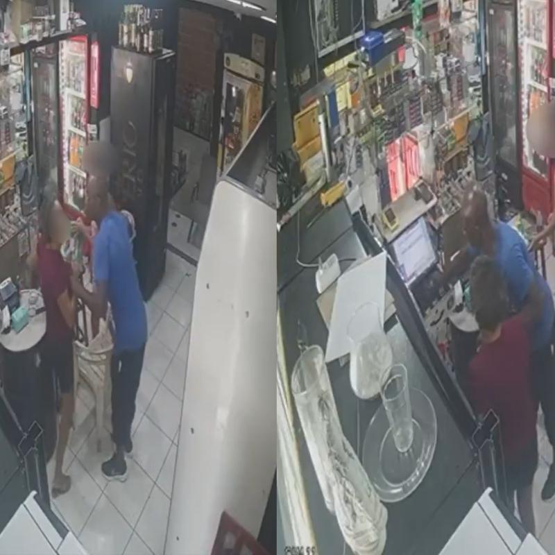 Suspeito ameaçou a mulher e roubou R$ 252 do caixa