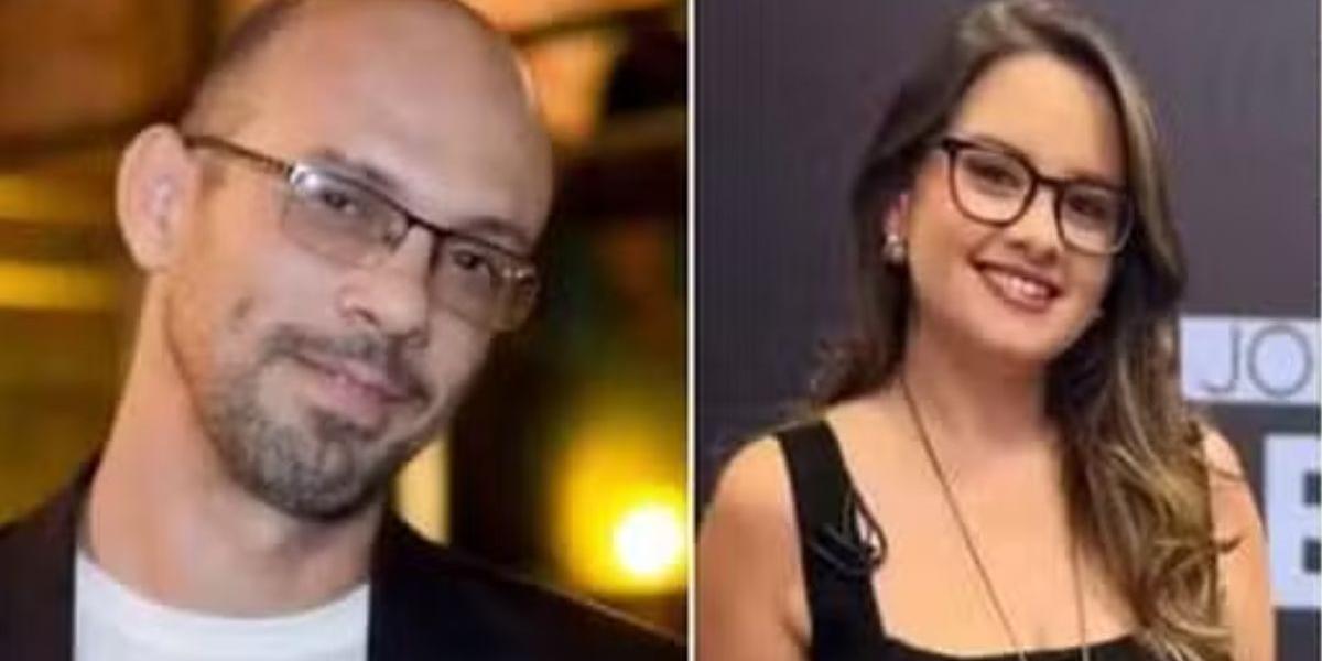 Cinegrafista e repórter sofreram o acidente na tarde desta quarta-feira (16)