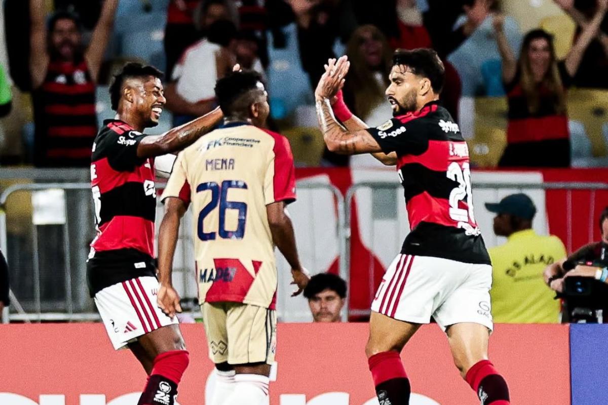 Bruno Henrique e Paquetá marcaram na vitória do Flamengo