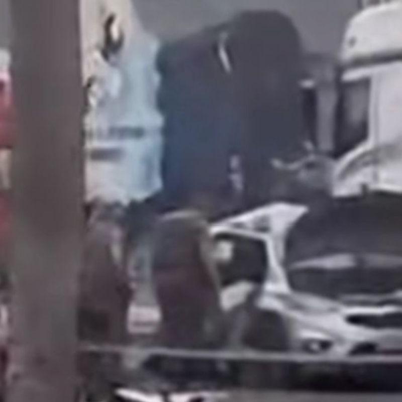 As duas vítimas foram socorridas pelo SAMU