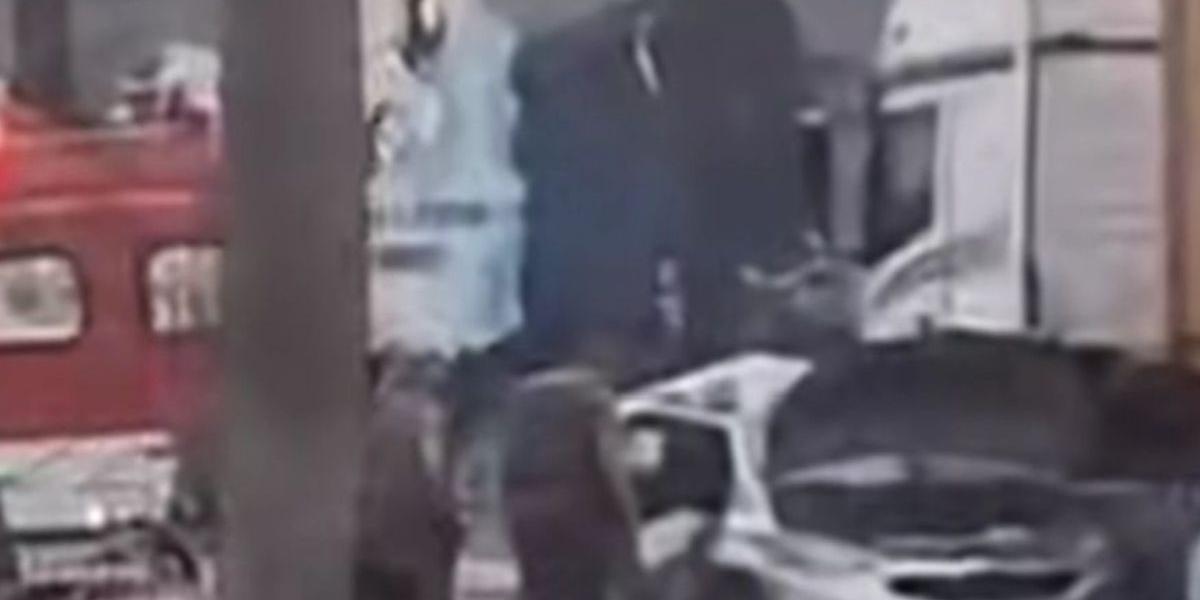 As duas vítimas foram socorridas pelo SAMU