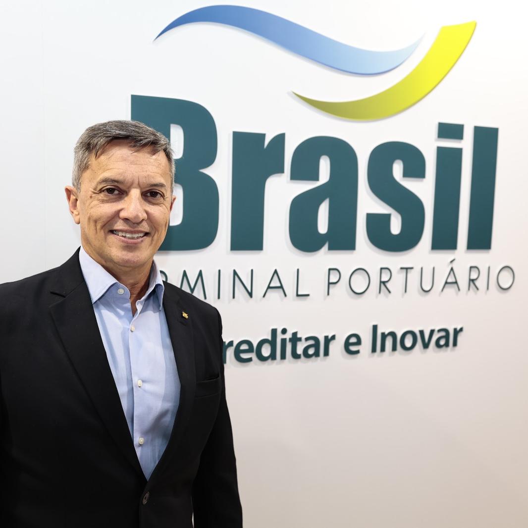 CEO da BTP, Claudio Oliveira destaca expansão de terminal para atender à demanda por mais capacidade no Porto de Santos