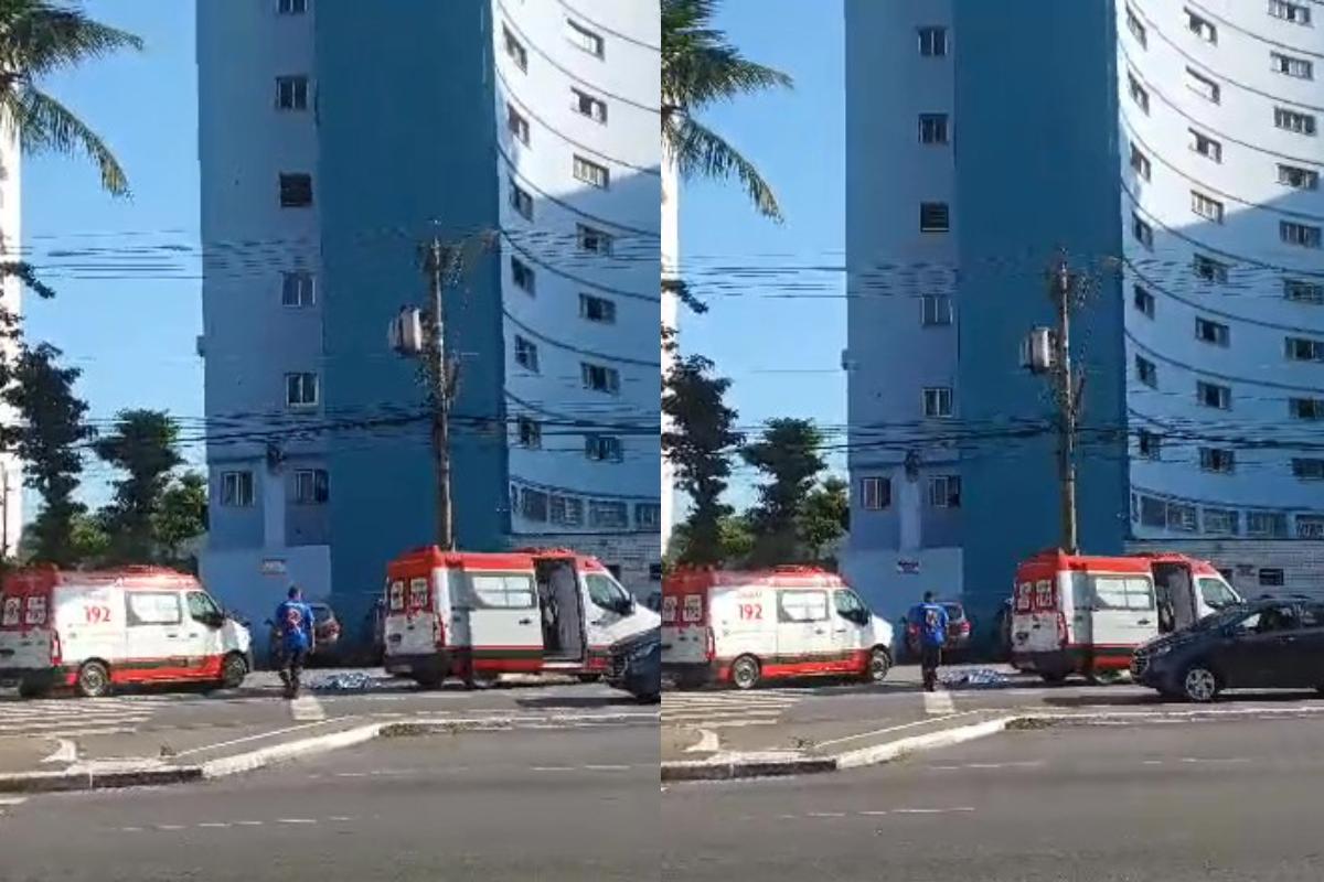 Equipes do Samu foram até o local, mas a vítima já havia falecido