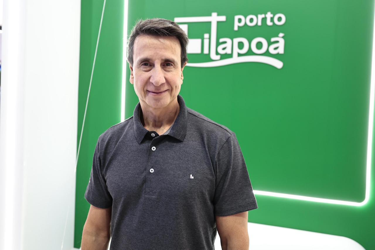 Ricardo Arten, CEO do Porto Itapoá, está está sempre pensando nas próximas ampliações