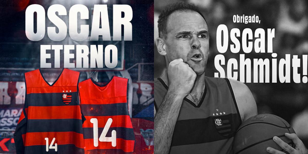 Na rodada deste domingo (19) do Campeonato Brasileiro de Futebol, quando o Flamengo enfrenta o Bahia, Arrascaeta usará a camisa 14 para homenagear o ídolo do basquete brasileiro