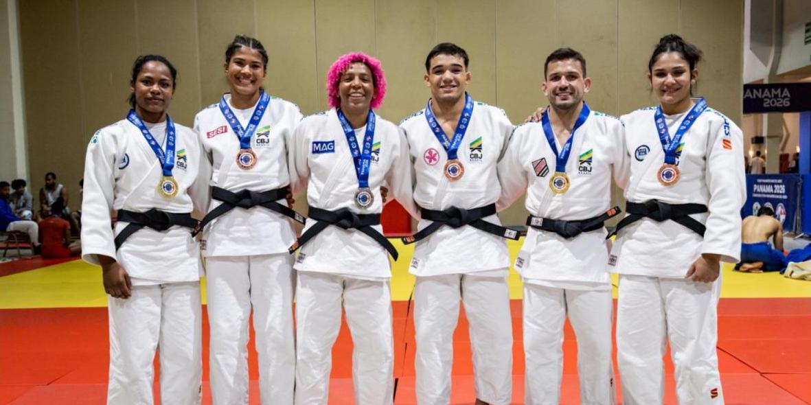 As disputas seguem neste domingo (19), com mais nove brasileiros no tatame a partir das 11h30