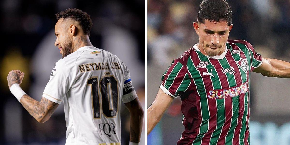Santos e Fluminense buscam espantar má fase no jogo deste domingo (16)