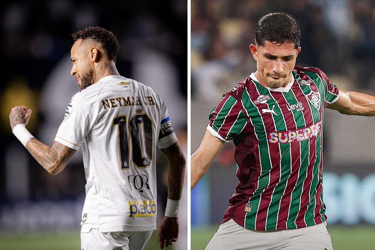 Santos e Fluminense buscam espantar má fase no jogo deste domingo (16)